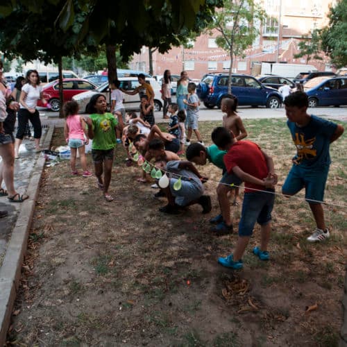 niños jugando